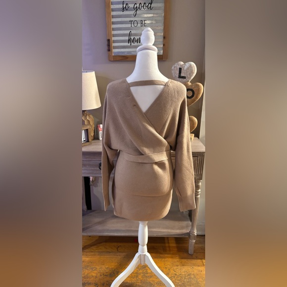 NWT Francesca’s Mi Ami Loraine Sweater Dress - Picture 6 of 7